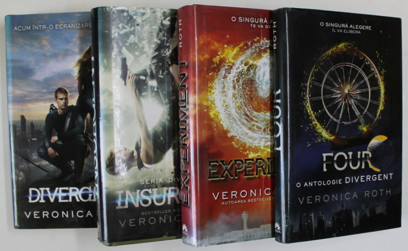 SERIA DIVERGENT , VOLUMELE I - IV de VERONICA ROTH , 2015