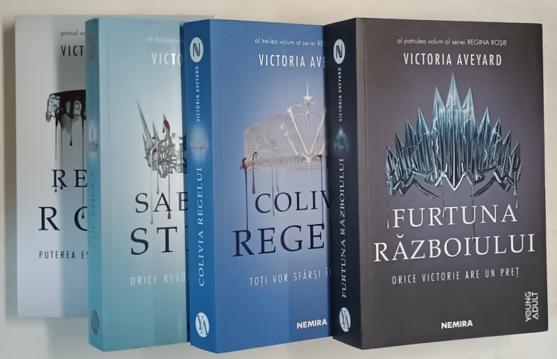 SERIA REGINA ROSIE , VOLUMELE I - IV de VICTORIA AVEYARD  , 2023