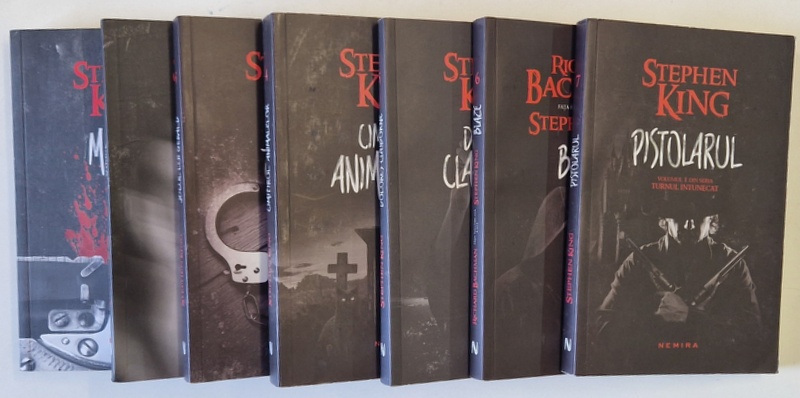SERIA STEPHEN KING , COLECTIA NEMIRA , VOLUMELE I - VII , EDITIA A V - A , 2014