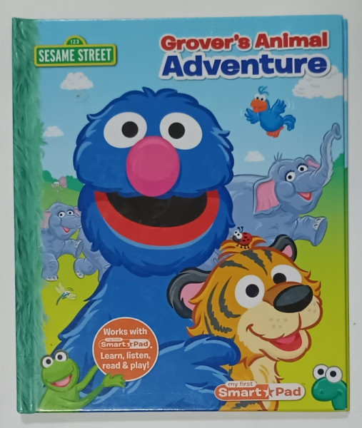 SESAME STREET , GROVER 'S ANIMAL ADVENTURE by BRIAN HOULIHAN , illustrated by SESAME WORKSHOP and CASEY SANBORN , 2013