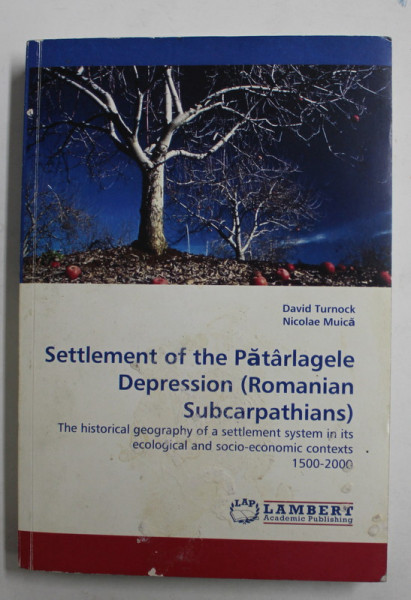 SETTLEMENT OF THE PATARLAGELE DEPRESSION ( ROMANIAN SUBCARPATHIANS ) by DAVID TURNOCK and NICOLAE MUICA , 2010, COPERT CU  URME DE LIPICI, INTERIOR IN STARE BUNA
