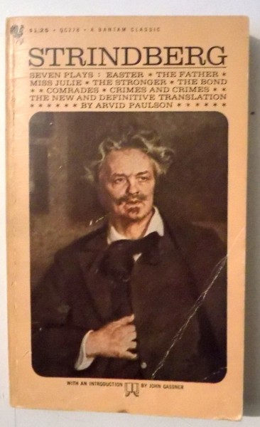 SEVEN PLAYS by AUGUST STRINDBERG , 1960
