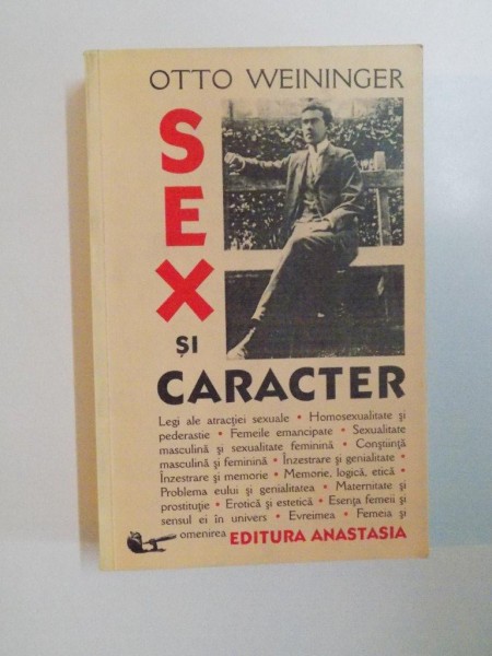 SEX SI CARACTER de OTTO WEININGER  2002