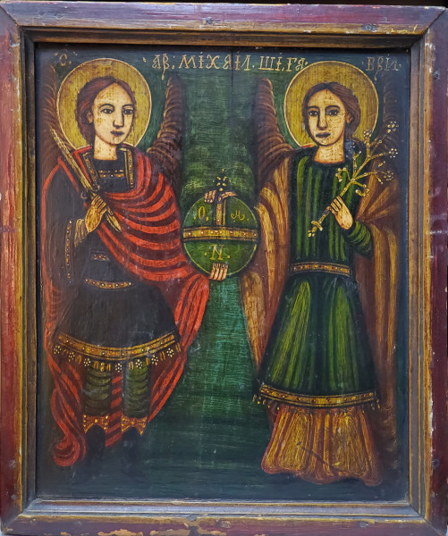 SF. MIHAIL SI GAVRIL, ICOANA ROMANEASCA, SECOL 19