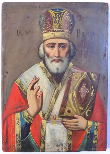 SFANTUL NICOLAE, ICOANA UCRAINA, SECOLUL XIX