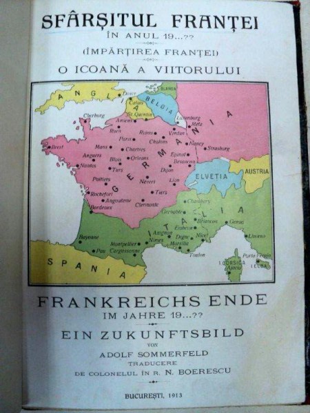 Sfarsitul Frantei in anul 19..?   Scoasa la Buc. 1913      /Le problem Oriental(1913)