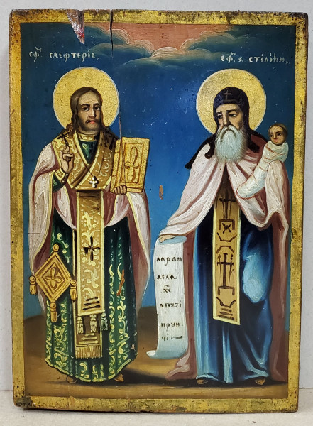 Sfinții Elefterie și Stelian - Icoana Romaneasca, Prima jumatate a secolului  al XIX lea