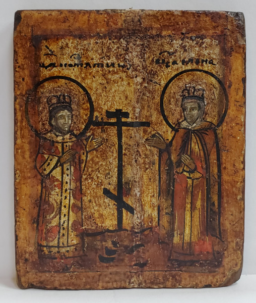 Sfintii Imparati Constantin si Elena, Icoana Ruseasca, Secol 19