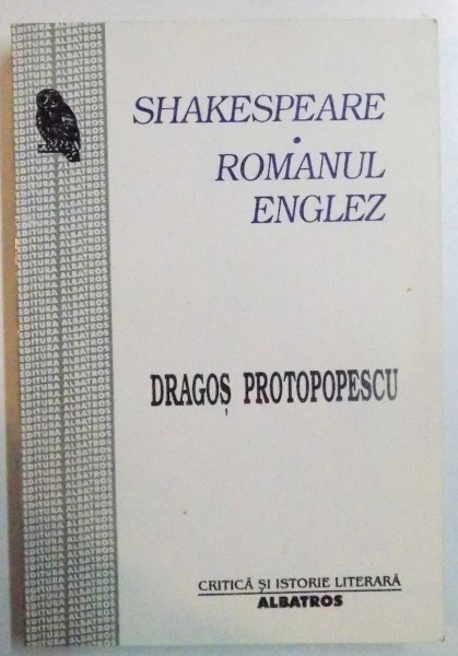 SHAKESPEARE , ROMANUL ENGLEZ , 2000 , LIPSA PAGINA DE TITLU