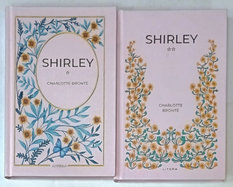 SHIRLEY de CHARLOTTE BRONTE , VOLUMELE I - II , 2024, COPERTA CARTONATA