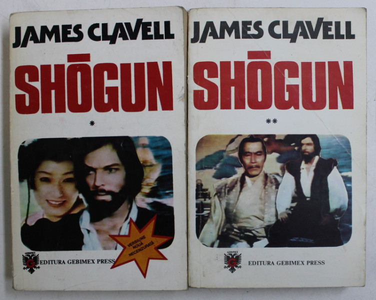 SHOGUN de JAMES CLAVELL, VOL I-II  1993