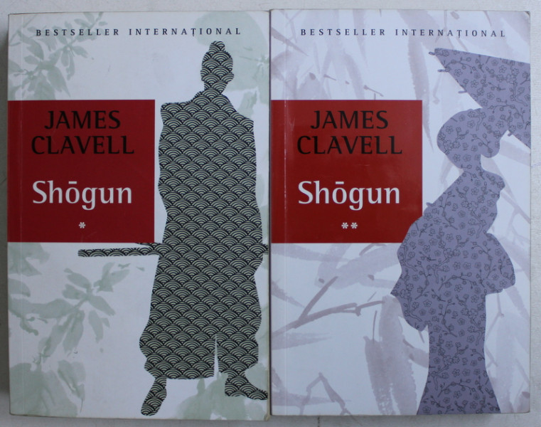 SHOGUN de JAMES CLAVELL , VOLUMELE I - II , 2019