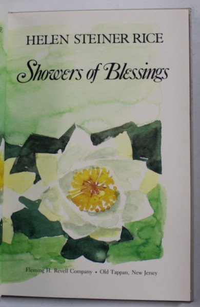 SHOWERS OF BLESSINGS by HELEN STEINER RICE , 1988