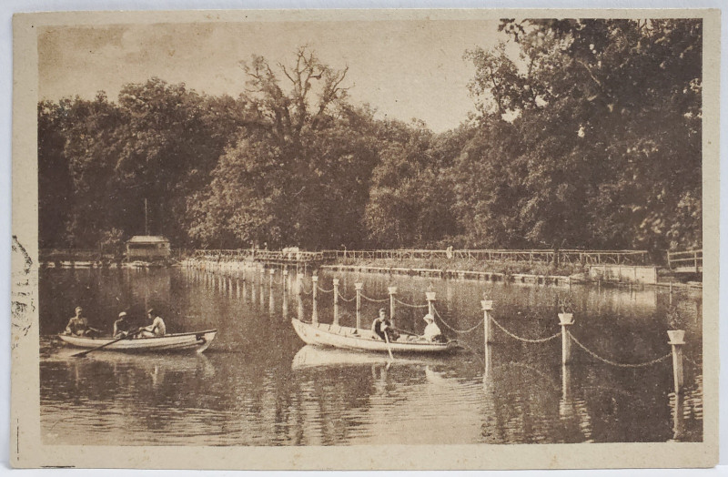 SIBIU , LACUL DUMBRAVII , CARTE POSTALA , 1947