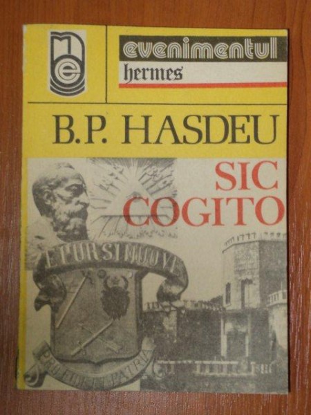 SIC COGITO de B.P. HASDEU