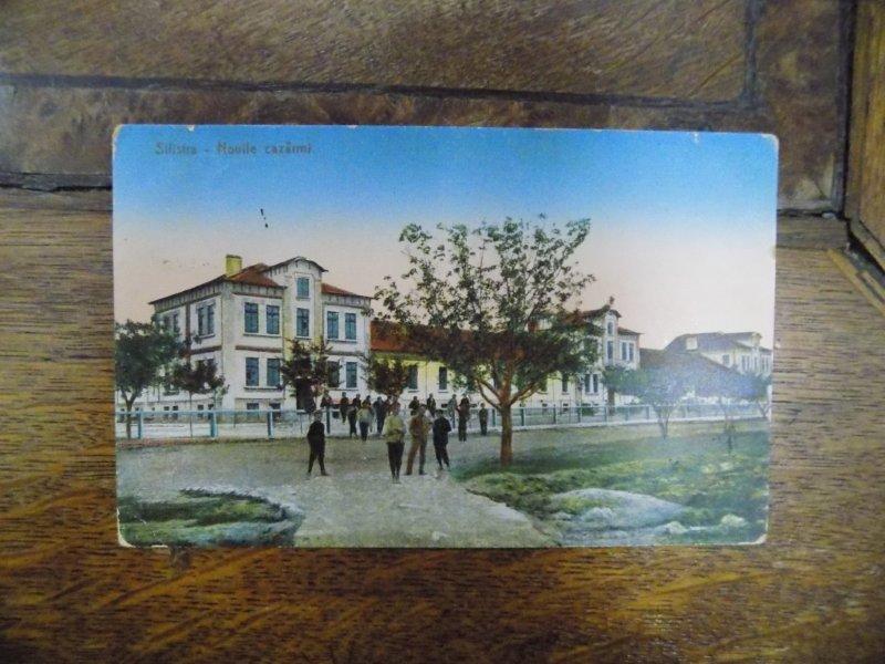 Silistra, Noile cazarme, carte postala ilustrata 1915