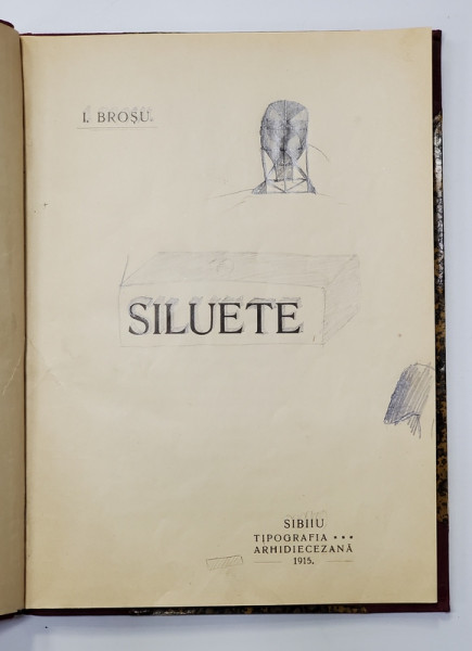 SILUETE - poezii de I. BROSU , 1915