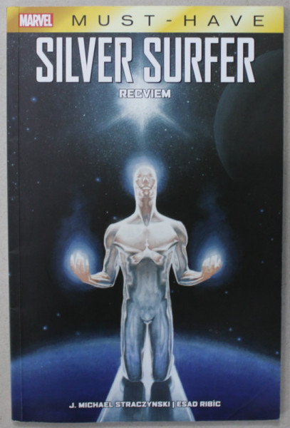 SILVER SURFER : RECVIEM de J. MICHAEL STRACZYNSKI si ESAD RIBIC , SERIA MARVEL , 2022 , BENZI DESENATE *