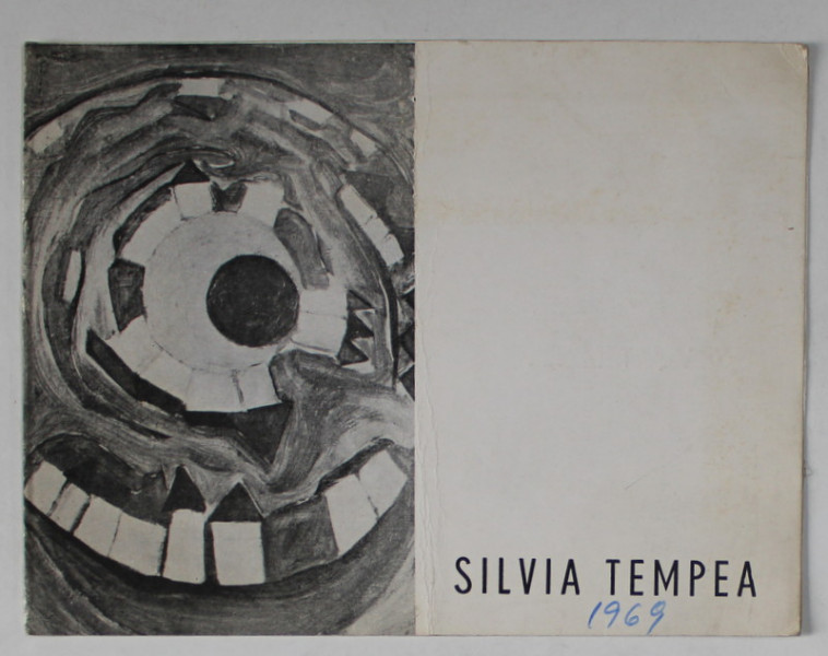 SILVIA TEMPEA , EXPOZITIE DE PICTURA , CATALOG , 1969