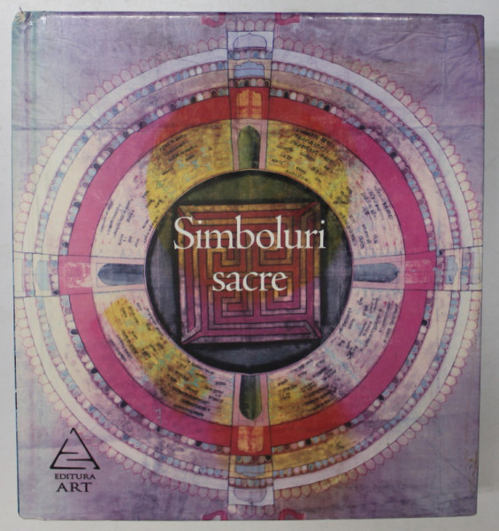 SIMBOLURI SACRE , POPOARE , RELIGII , MISTERE  de ROBERT ADKINSON , 2009 * MICI DEFECTE COTOR