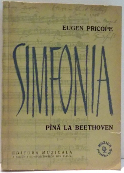 SIMFONIA PANA LA BEETHOVEN de EUGEN PRICOPE , 1963