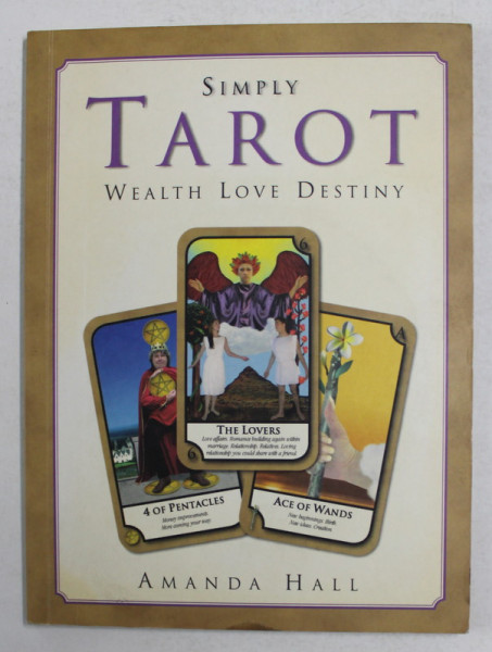 SIMPLY TAROT - WEALTH LOVE DESTINY by AMANDA HALL, 2005 , CONTINE CD *