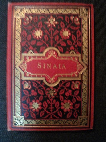 SINAIA, ALBUM DE FOTOGRAFII ALB NEGRU 1904