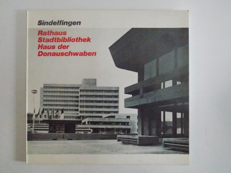 SINDDELFINGEN RATHAUS STADTBILIOTHEK HAUS DER DONAUSCWABEN, 1970