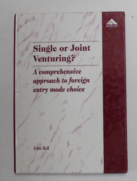 SINGLE OR JOINT VENTURING ? by JOHN BELL , 1996