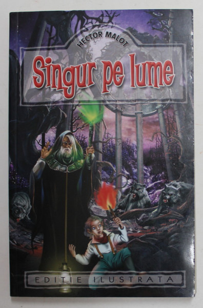 SINGUR PE LUME de HECTOR MALOT , 2010 *EDITIE ILUSTRATA