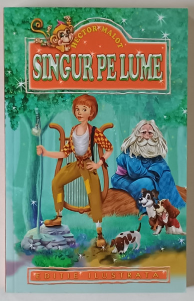 SINGUR PE LUME , roman de HECTOR MALOT , 2010 *EDITIE ILUSTRATA
