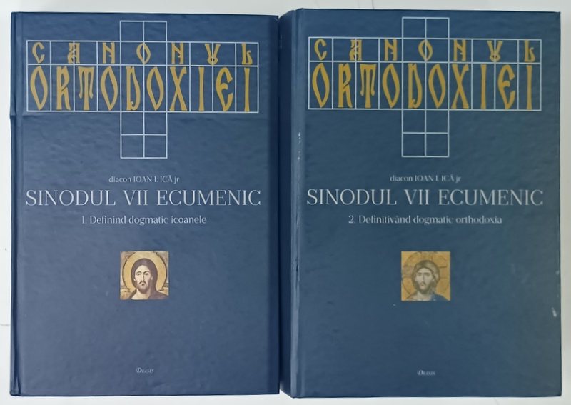 SINODUL  VII ECUMENIC de DIACON IOAN I. ICA jr. , VOLUMELE I - II , 2020