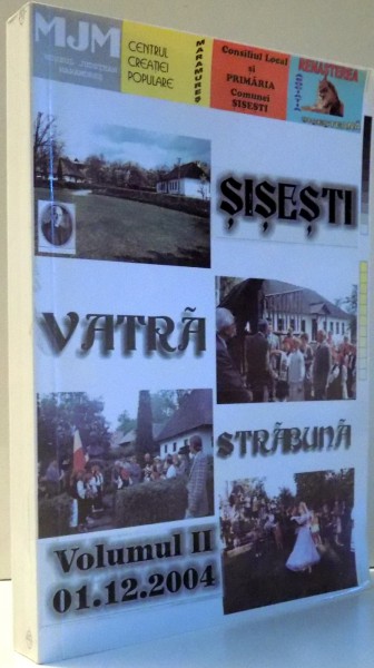 SISESTI, VATRA STRABUNA de GAVRIL BABICIU, LUCIA POP, GABRIELA MARIA LIAHOVICI, VOL II , 2004