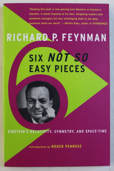 SIX NOT - SO - EASY PIECES by RICHARD P. FEYNMAN , 1997