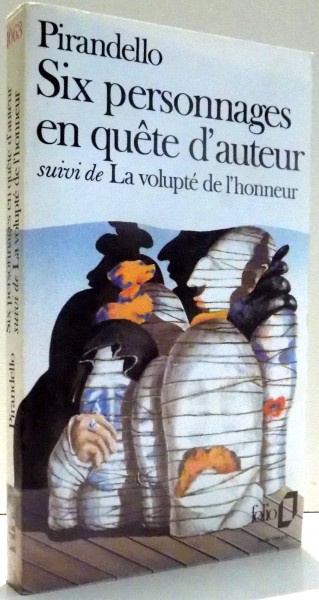 SIX PERSONNAGES EN QUETE D`AUTEUR par LUIGI PIRANDELLO , 1977