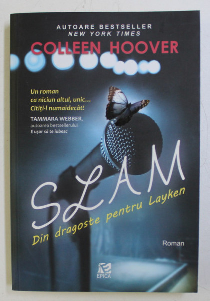 SLAM - DIN DRAGOSTE PENTRU LAYKEN de COLLEEN HOOVER , 2014