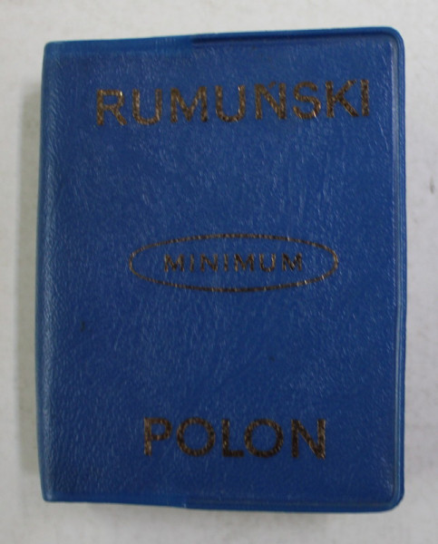 SLOWNIK MINIUM RUMUNSKO - POLSKI I POLSKO - RUMUNSKI , 1975