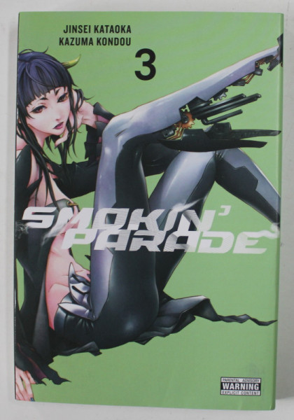 SMOKIN 'PARADE , VOLUME THREE  by JINSEI KATAOKA and KAZUMA KONDOU , 2017 , BENZI DESENATE * , 18 +!