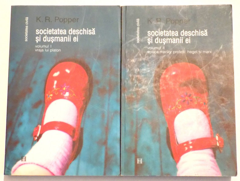 SOCIETATEA DESCHISA SI DUSMANII EI , VOL. I-II , de K. R. POPPER, 2005