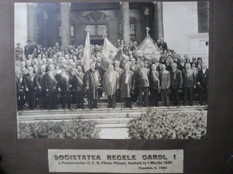SOCIETATEA REGELE CAROL I A PENSIONARILOR C.F.R. FILIALA PLOESTI, FONDATA LA 1 MARTIE 1930