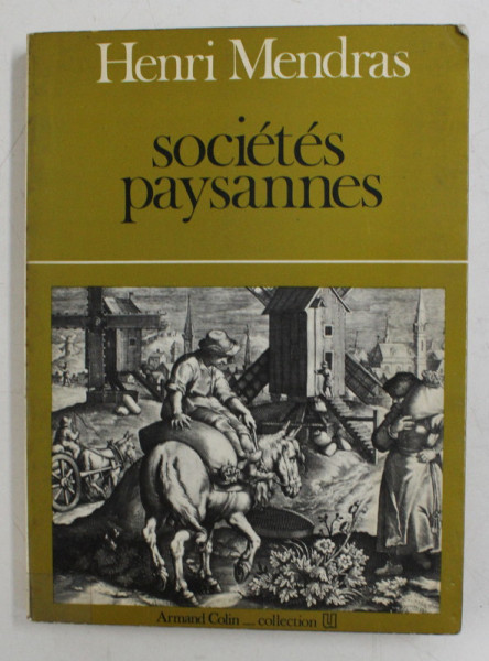 SOCIETES PAYSANNES par HENRI MENDRAS , 1976