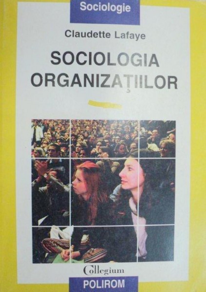 SOCIOLOGIA ORGANIZATIILOR-CLAUDETTE LAFAYE  1998