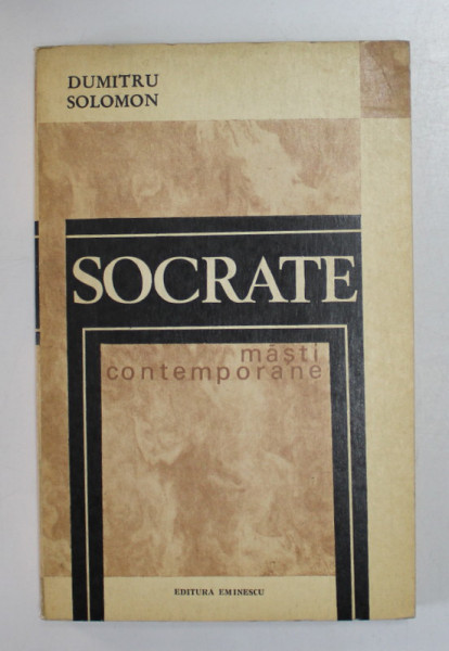 SOCRATE , MASTI CONTEMPORANE de DUMITRU SOLOMON , 1970