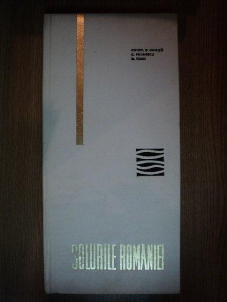 SOLURILE ROMANIEI CU UN DETERMINATOR IN CULORI de CONST. D. CHIRITA , CONST. PAUNESCU , D. TEACI , 1967