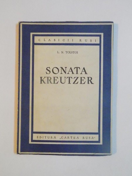SONATA KREUTZER de L. N. TOLSTOI , 1951