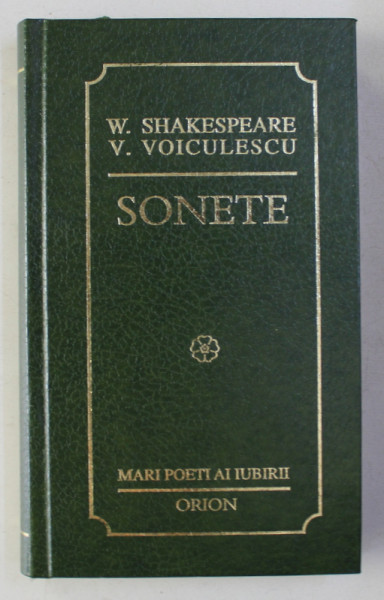 SONETE de W. SHAKESPEARE si V. VOICULESCU , 1996