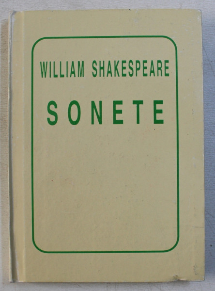 SONETE de WILLIAM SHAKESPEARE , 1995