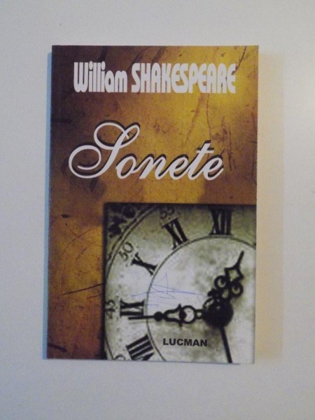 SONETE de WILLIAM SHAKESPEARE  , 2006