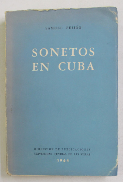 SONETOS EN CUBA de SAMUEL FEIJOO , 1964