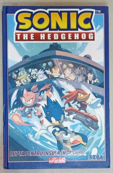 SONIC THE HEDGEHOG , LUPTA PENTRU INSULA INGERILOR de IAN FLYNN . desene de TRACEY YARDLEY , 2023, BENZI DESENATE *